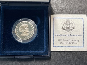 1999 Susan B. Anthony Dollar Proof