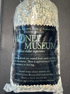 Shredded Old U.S. Currency