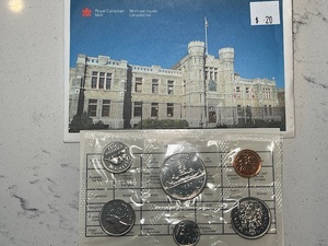 1987 Royal Canadian Mint Set