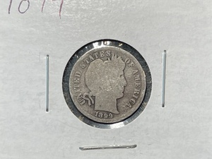 1899 Barber Dime