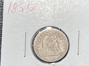 1856 Liberty Seated Dime