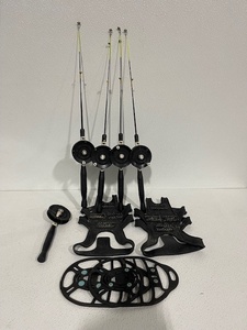Ice Fishing Poles and Ice Cleats