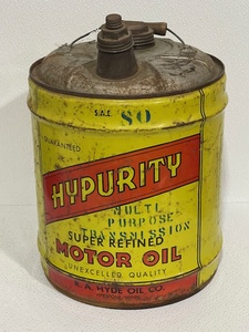 Hypurity Motor Oil Can