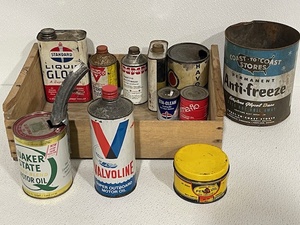 Vintage Metal Cans
