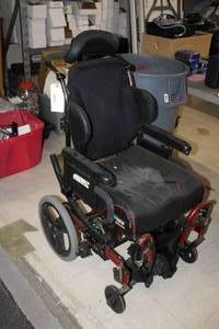 lot 844 image: Comfort Inception Custom Wheelchair