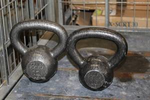 lot 766 image: Lot of (2) Power Systems Kettle Balls - 10-lb, 12-lb