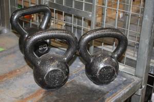 lot 767 image: Lot of (2) Power Systems 15-lb Kettle Balls
