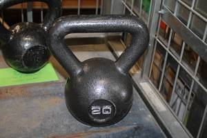 lot 771 image: Lot of (1) Power Systems 20-lb Kettle Balls