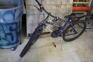 lot 866 image: Huffy Back Water 20 Womens Trail Bike 18 BlueWhiteBlack Frame
