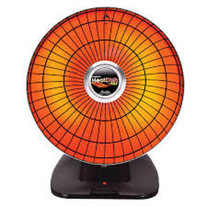lot 37 image: HeatDish Plus Tilt parabolic electric heater