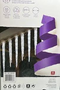 lot 83 image: GE Energy Smart Random Sparkle 20100 Led Twinkling Ice Crystal Icicle Set