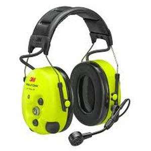 lot 126 image: PELTOR WS Protac XPI Headset Headband, BlackYellow, MT15H7AWS6