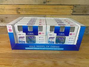 lot 151 image: Lot of 10 Purell Advanced Hand Sanitizer Refreshing Gel 10 Fluid Ounce (Pack of 3)