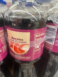 lot 6 image: 24 pack RC Berries and cream 16oz bottles