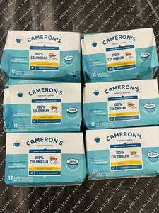 lot 33 image: Camerons K-Cups 6 Boxes of 12