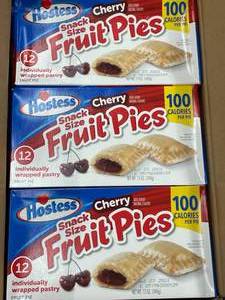 lot 39 image: Hostess Cherry Fruit Pies 6 Boxes