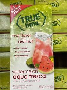 lot 108 image: True Lime Watermelon pitcher packs 5 per box 12 Boxes