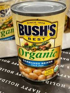 lot 125 image: Organic Garbanzo Beans 12 Cans