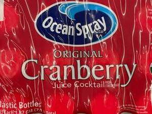 lot 156 image: Ocean Spray Cranberry Cocktail 24 Pack
