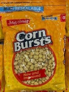 lot 192 image: Corn Bursts Cereal 7 X 12oz Bags
