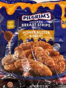 I-K Pilgrims Chicken Breast Strips 3 LB bag