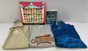 lot 47 image: Misc. Vintage Disney Items Including Haunted Mansion & More Shirts Are 1L 2XL