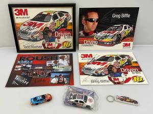 lot 52 image: Misc. NASCAR Autographed Items & More