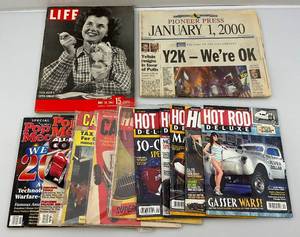 lot 60 image: Vintage Hot Rod Magazines & More