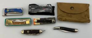 lot 65 image: Misc. Vintage Pocket Knives