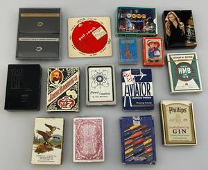 lot 66 image: Misc. Poker Cards & More