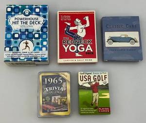 lot 67 image: Misc. Vintage Card Games