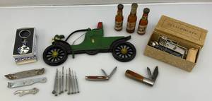 lot 76 image: Vintage Misc. Pocket Knives & More