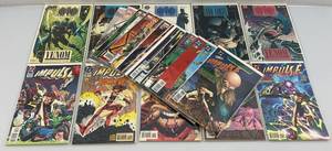 lot 140 image: Misc. Vintage Comics Including Batman & More (Sleeved & Carded)