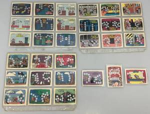 lot 173 image: 1980s Topps NINTENDO Scratch-Off Game Cards (Most In Protective Sleeves)