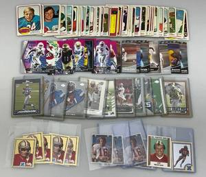 lot 187 image: Misc. Football Cards (Some In Protective Sleeves)