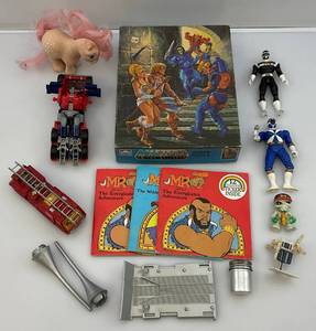 lot 200 image: Misc. Vintage Toys Including MOTU Puzzle & More