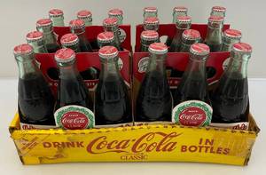 lot 246 image: Vintage Coca-Cola Bottles(Full) & Case