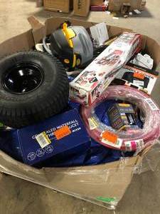 Gaylord of Tools Hardware and Misc. Items Various Models and Conditions Customer Returns See Pictures