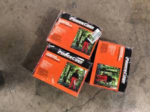 Lot of 3 Powercare Pro Saw Safety Chaps  Customer Returns See Pictures