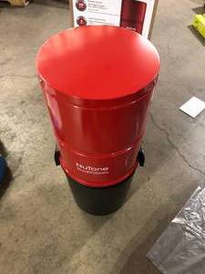 Broan-NuTone PurePower 550AW Bagged Corded Regular Bag Filter MultiSurface in Red Central Vacuum   Customer Returns See Pictures