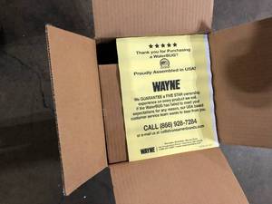 Wayne 0.16 hp. WaterBUG Submersible Utility Pump with Multi-Flo Technology Customer Returns See Pictures