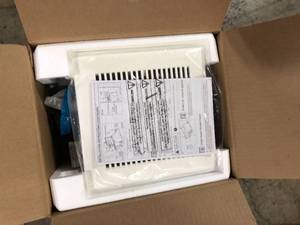 Panasonic Whisper Mighty Pick-A-Flow 7090 CFM CeilingWall Bathroom Exhaust Fan, Energy Star with 9 in. x 9 in. Grille Footprint  Customer Returns See Pictures