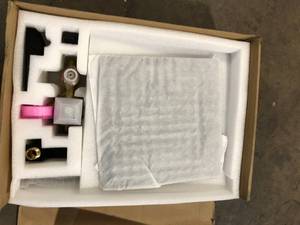 Torrence Single-Handle Square High Pressure Shower Faucet with Rough-In Valve in Matte Black by Parrot Uncle Customer Returns See Pictures