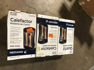 Lot of Radiant Heaters  Customer Returns See Pictures