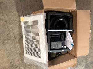 Panasonic WhisperWarm DC 50-80-110 CFM Ceiling Bathroom Exhaust Fan with Heater   Customer Returns See Pictures