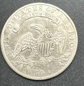 1836 Capped Bust Half Dollar