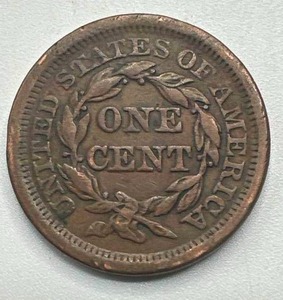 1855 Large Cent Penny