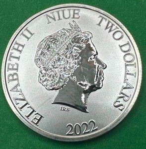 1oz .999 Silver Darth Vader Round