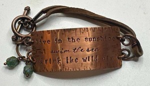 Custom Made Bracelet Made in Utah ($79 retail)
