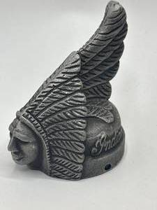 Indian Motorcycle Aluminum Paperweight 3 14 Tall